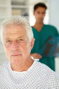 older male hospital patient